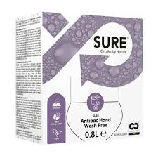 Sure Antibac Handwash Free - 6x800 ml
